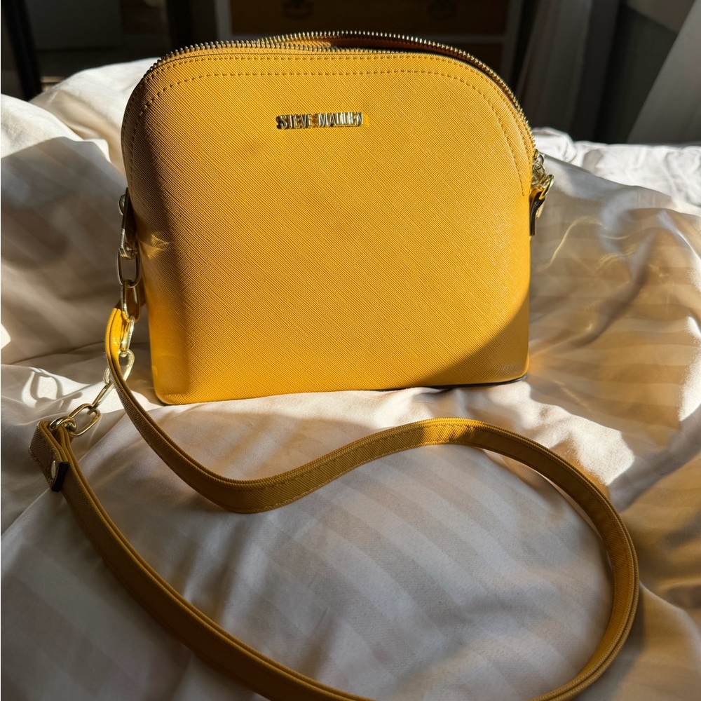Steve Madden Mustard Yellow Crossbody Bag